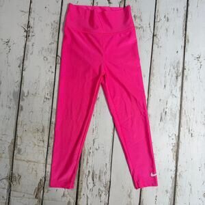 Nike Dri-FIT Girls Training Leggings sz 6x  L (6–7Y) Stretch Performance Tights